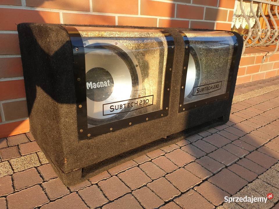 Skrzynia basowa 400RMS Magnat Subtech 230 Tuba Bojszowy sprzedam