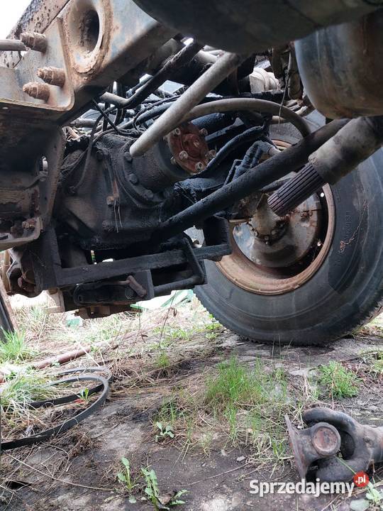 Mb trac 700 uszkodzona kabina stan transport Dragany