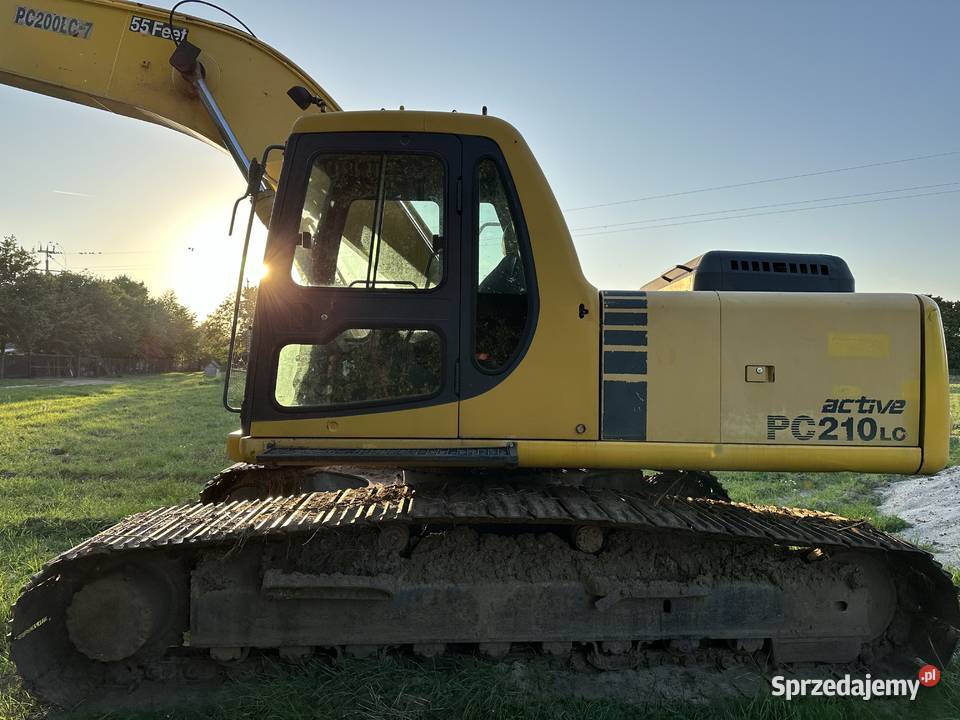 Komatsu PC 210 Koparka gąsienicowa KOMATSU PC Koparki