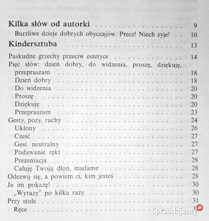 Nastolatki i bon ton Maria Dańkowska lubelskie Chełm