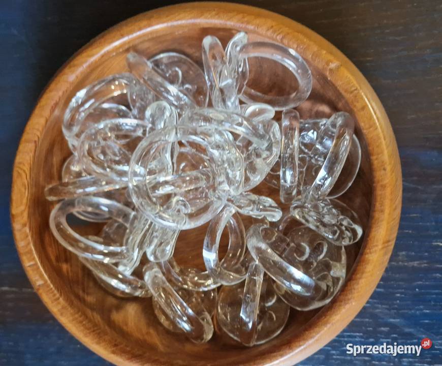 Zestaw 12 OBRĄCZEK DO SERWETEK na stół nowe Lublin