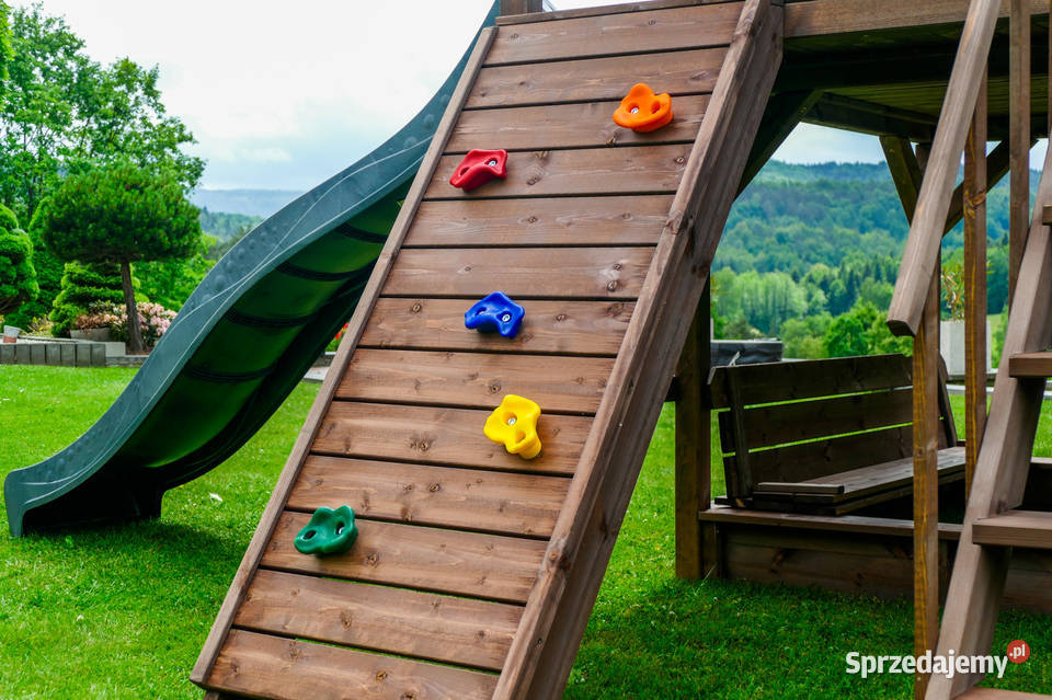 Duży domek ogrodowy dzieci Premium Zabawki ogrodowe Trzemeśnia