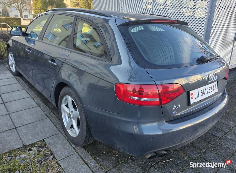 Audi A4 18 TFSI 2009 automat Szwajcaria benzyna sprzedam