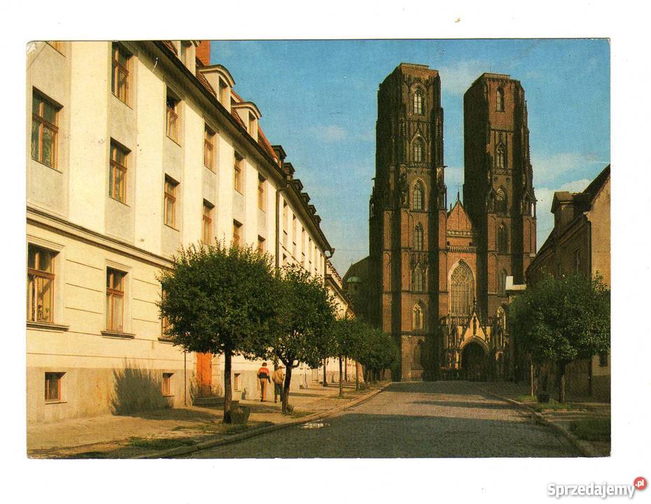 WROCŁAW OSTRÓW TUMSKI POCZTÓWKA Krynki sprzedam