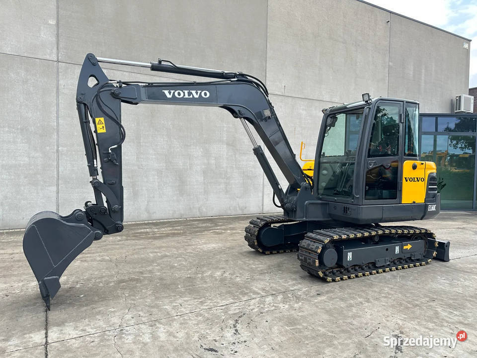 Minikoparka Midikoparka Volvo EC60C 56 Tony 2012 nie Łódź