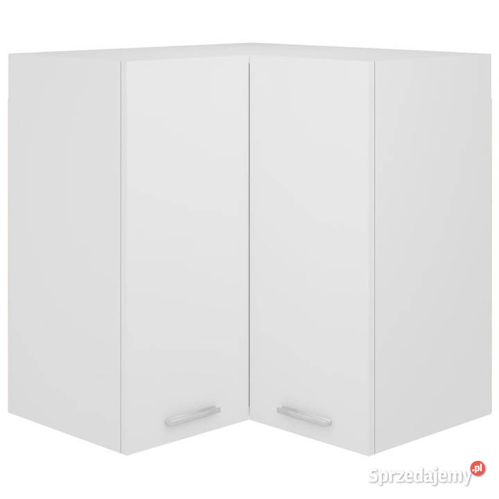 Szafka narożna biała 57x57x60 materiał Kuchenne