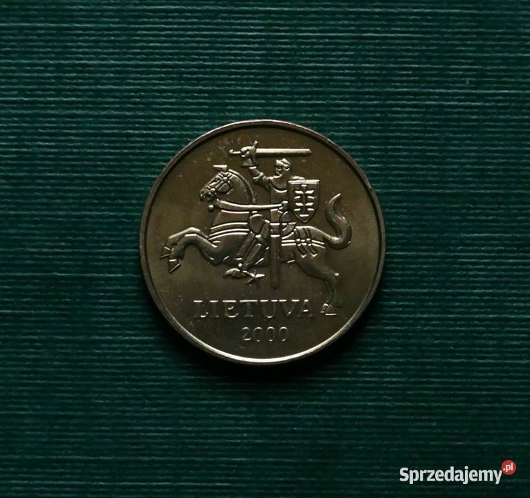 LITWA 50 centów 2000r Gliwice