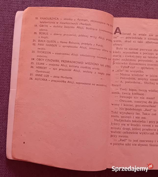 Joanna Chmielweska Wszystko czerwone Czytelnik Koźminek