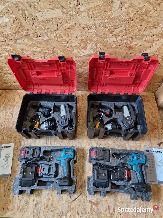 ZESTAW NARZĘDZI AKUMULATOROWYCH 3w1 PIŁA wielkopolskie