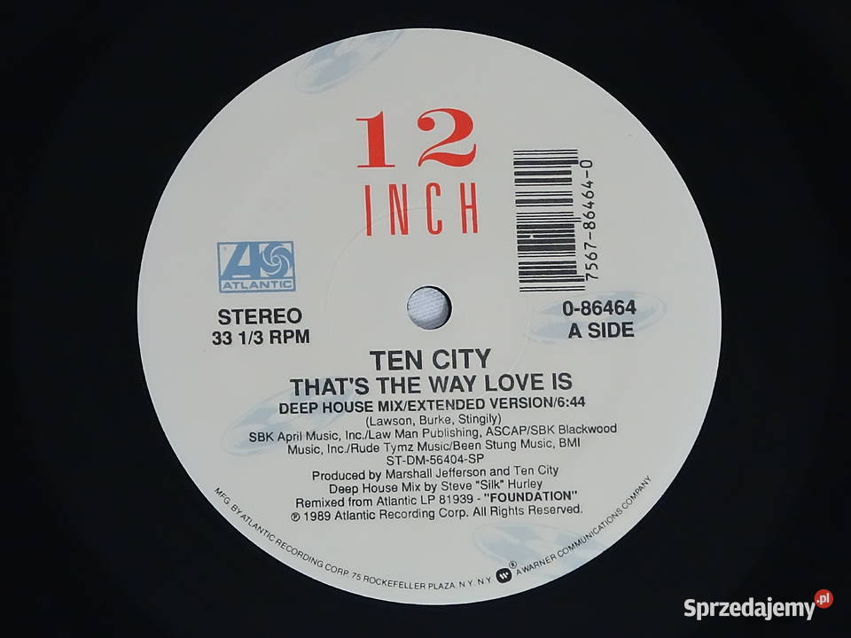 Ten City Thats The Way Love Is Winyl lubelskie Biłgoraj