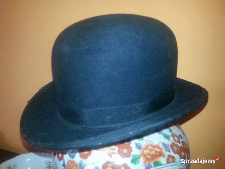 Melonik Oczywiście czarny Z firmy Krona Szwecja Antyki, Sztuka, Kolekcje Gdańsk