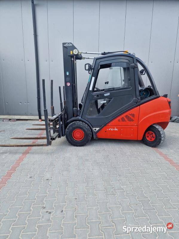 LINDE H30 2008r LPG pozycjoner wideł z przesuwem Wózki widłowe świętokrzyskie Masłów Pierwszy