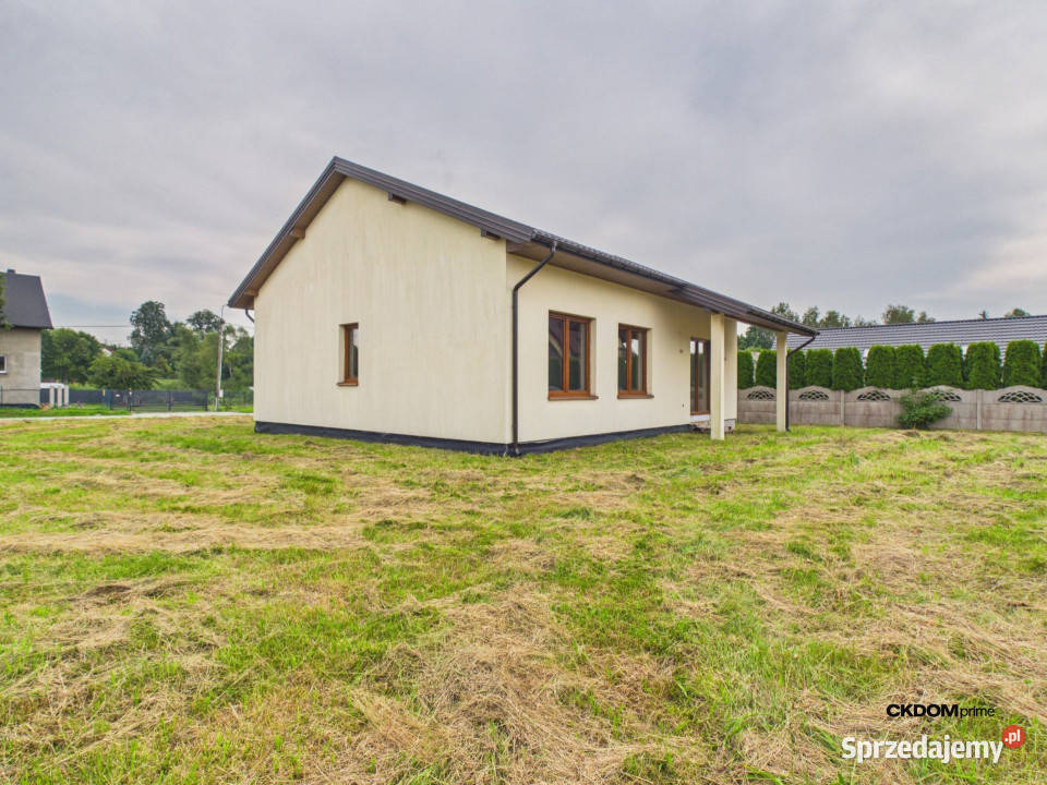 Nowy dom parterowy 98m2 KrajnoParcele działka Krajno-Parcele sprzedam