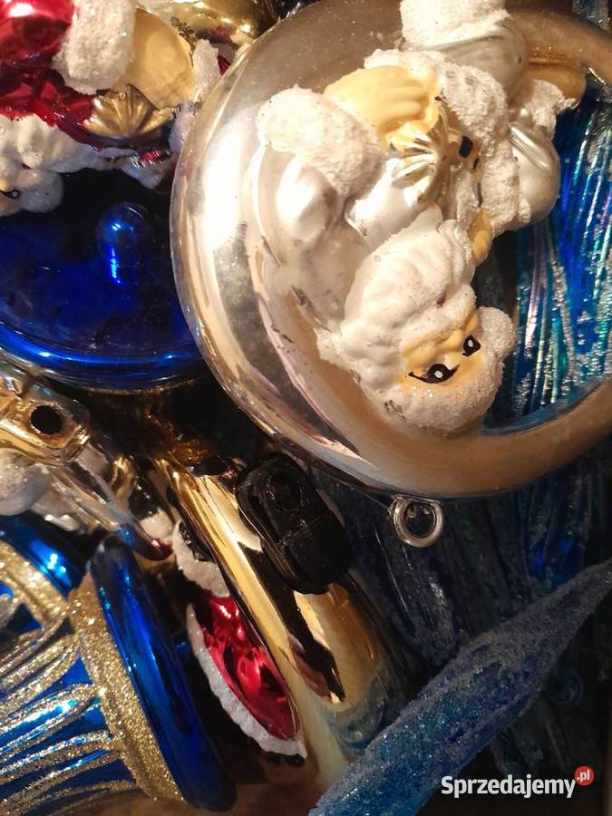 Ozdoby choinkowe z prl łódzkie Solca Wielka