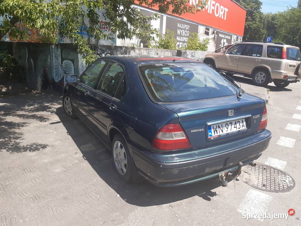 Honda CIVIC 1.4I MR`95 1999 rok Tanio! Warszawa