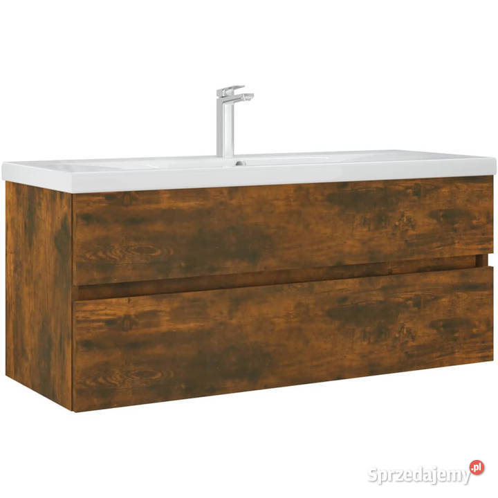 Szafka pod umywalkę przydymiony dąb 100x385x45 mazowieckie Warszawa