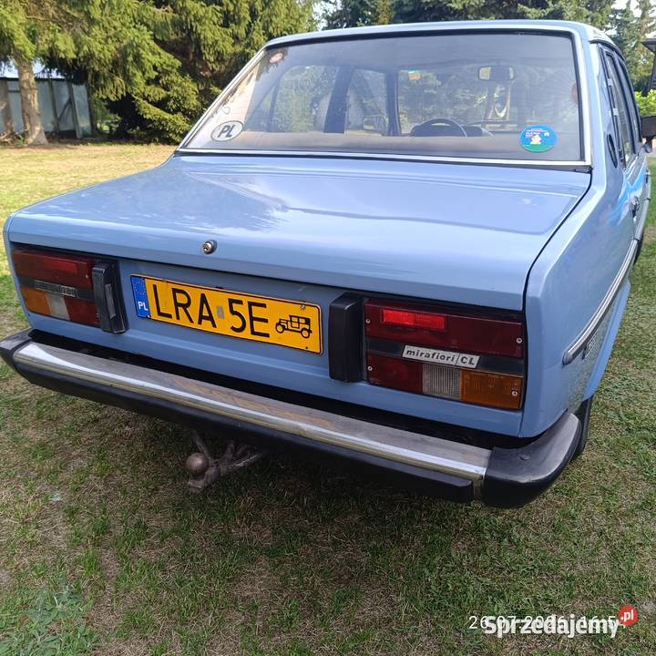 Fiat 131 Mirafiori nieuszkodzony 131 Kąkolewnica