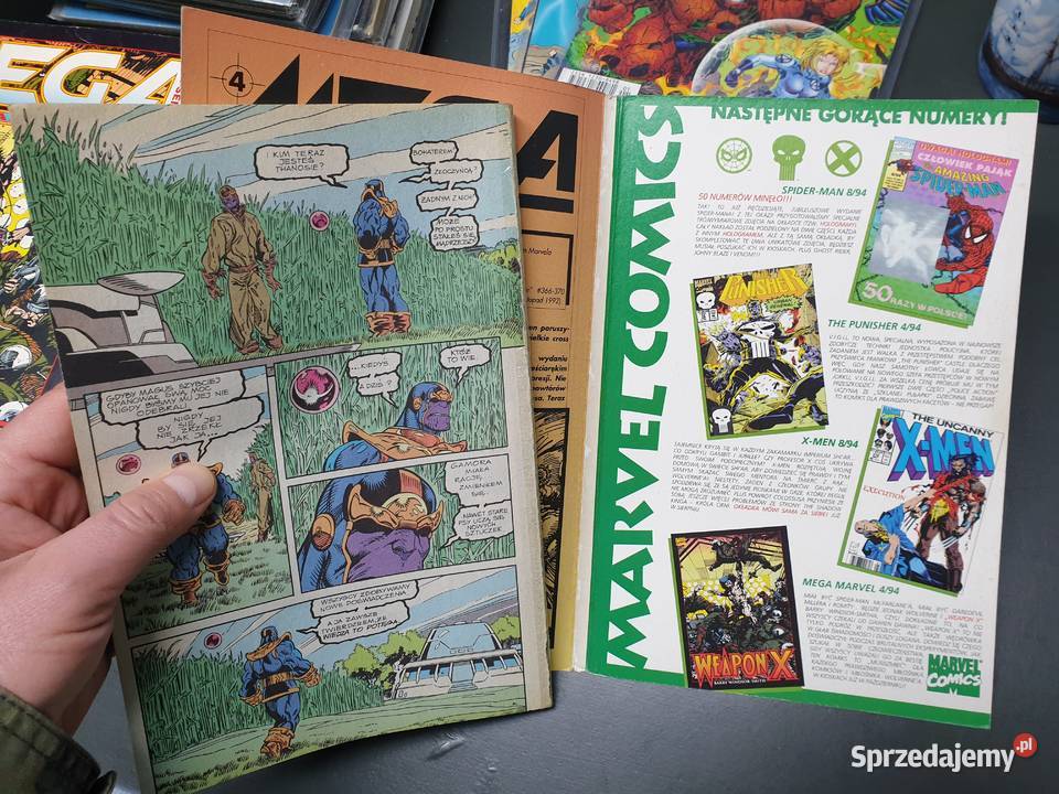 Mega Marvel 3 4 1994 Fantastic Four pomorskie
