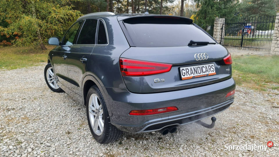 Audi Q3 20 TDI 140 sLine NAVI Skóra BiXenon LED czujnik parkowania