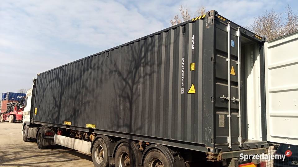 Kontener magazynowy morski 2025r 40HC RAL7016 Tomaszów Mazowiecki sprzedam