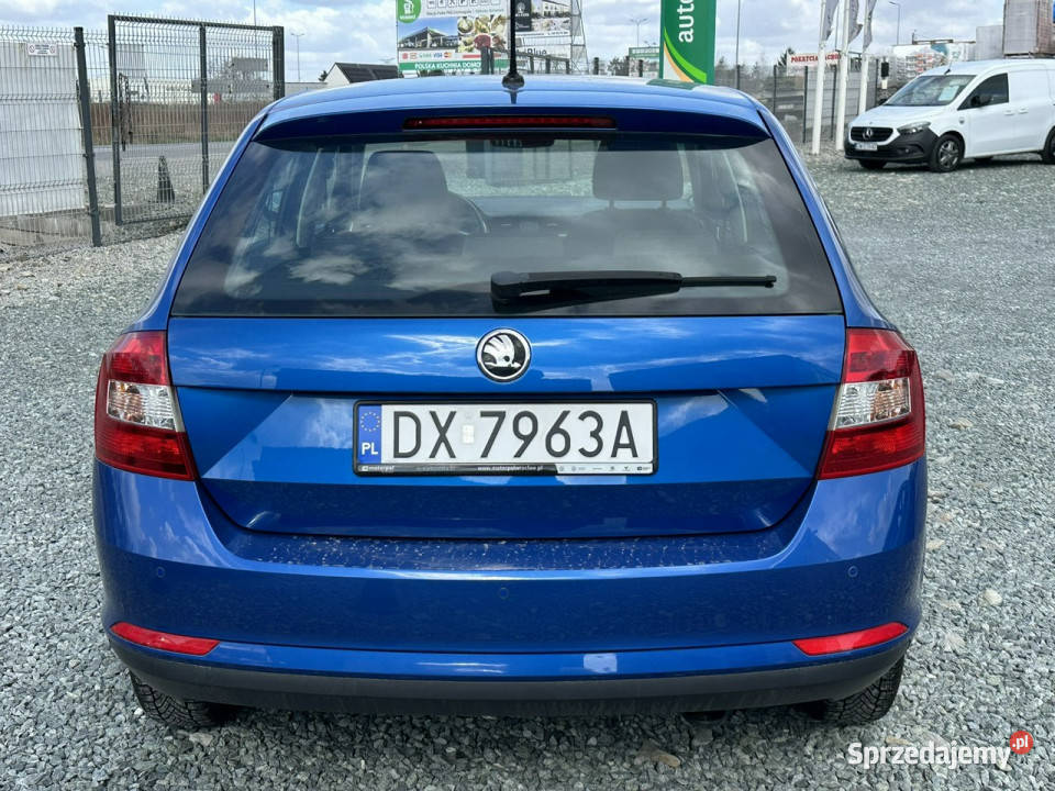 koda RAPID 14 TDI 90 2017 Ambition navi ESP dolnośląskie Wojkowice