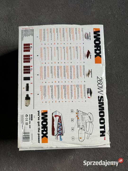 Szlifierka oscylacyjna WORX 260W SMOOTH WX639 Pełch