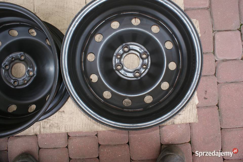 Fiat 500 stalowe 6Jx15 4x98x581 ET40 stan jNowe