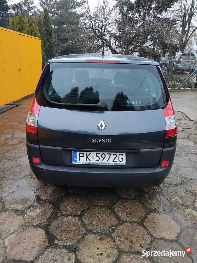 Renault Grand Scenic II 19 dCi 130 7 osób wspomaganie kierownicy Motoryzacja Kalisz