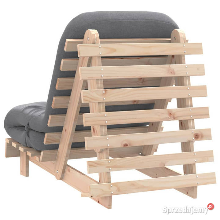 Sofa rozkładana futon z materacem 70x206x11 Pozostałe Warszawa