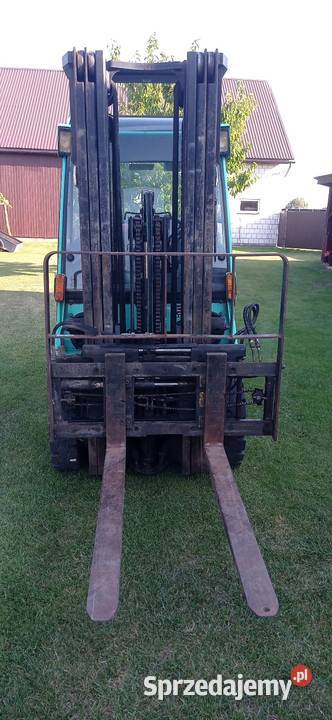 Wózek widłowy 25 tony triplex Mitsubishi Rzeczniów