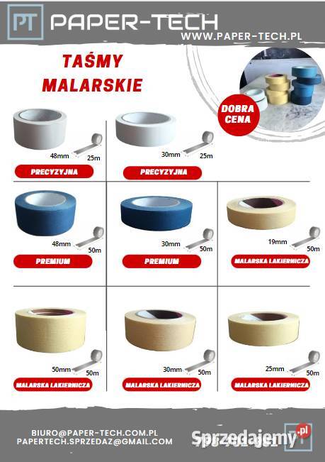 Tasma malarska blue niebieska maskująca dolnośląskie Wrocław