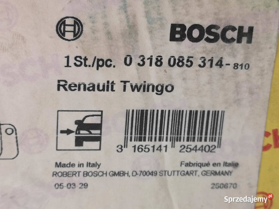 LAMPA PRAWY PRZÓD RENAULT TWINGO I 9607 NOWA lubelskie