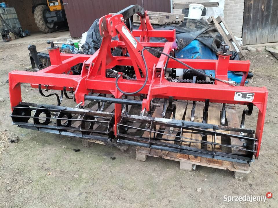 Agregat uprawowo siewny euro masz 25m nowy Gromadzice sprzedam