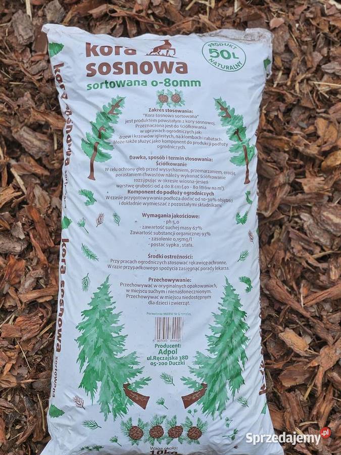 Kora sosnowa 50l mazowieckie Duczki