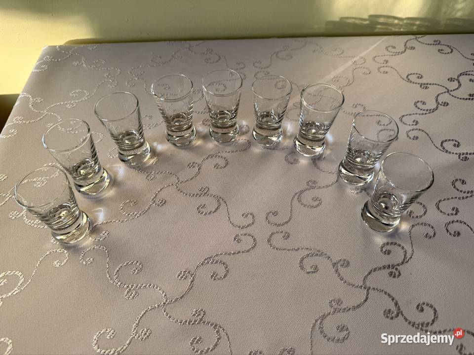 Kieliszki do Wódki 25 ml Komplet 9 Vintage Retro Czerwionka-Leszczyny