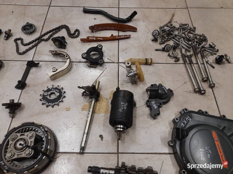 Ktm 125 Duke silnik części głowica cylinder Jelenia Góra