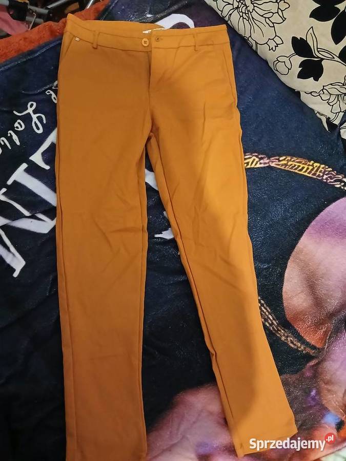 Spodnie żółty/złoty Opole Lubelskie