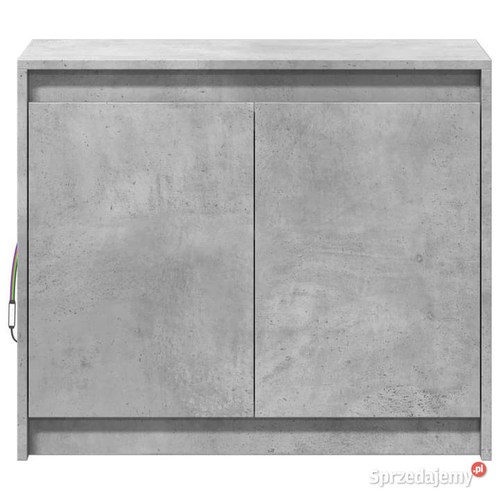 Szafka z LED szarość betonu 72x34x61 WM852176 Warszawa