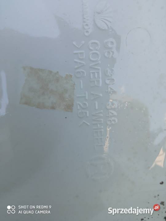 Oryginalne kołpaki srebrne 13 do DAEWOO LANOS osobowe Warszawa sprzedam