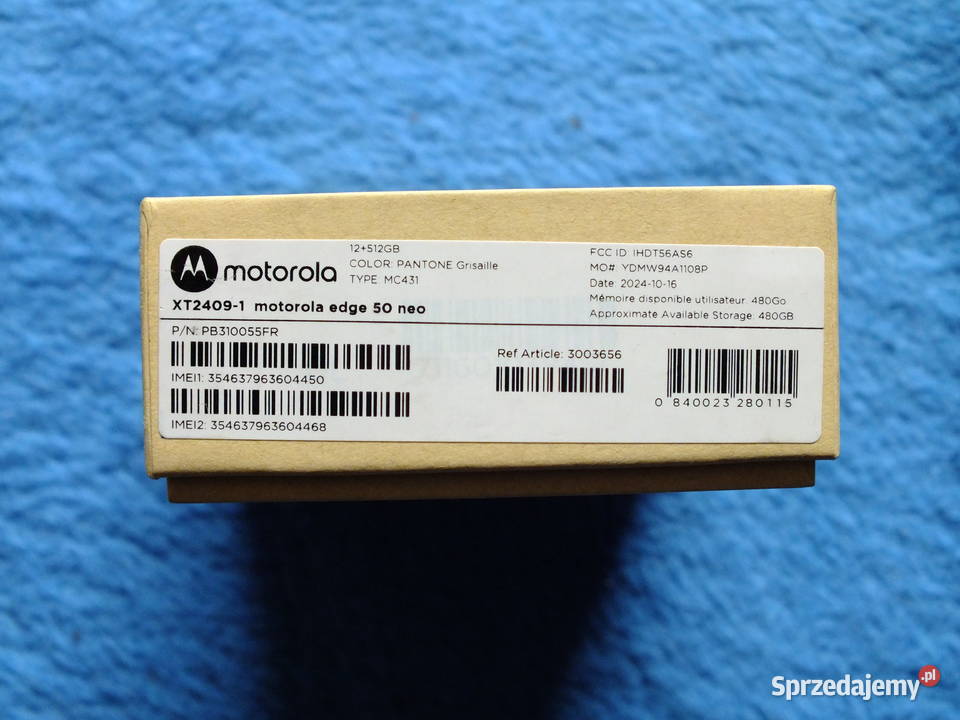 Sprzedam smartfon Motorola Edge 50 Neo 12GB512GB Motorola pomorskie Gdańsk
