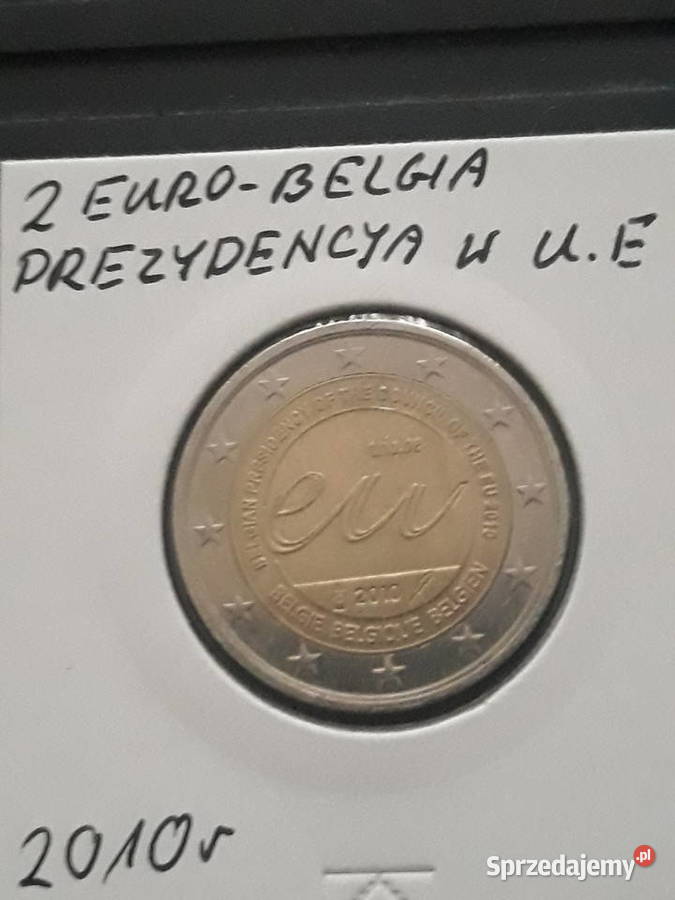 2 Euro Belgia 2010 rPrezydencja w Unii wielkopolskie Konin sprzedam