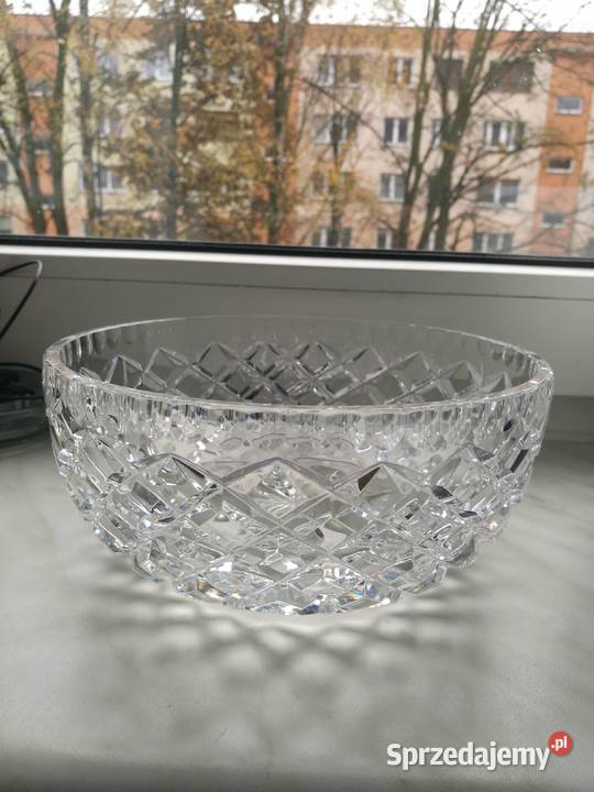 Miska kryształowa prl Choszczno