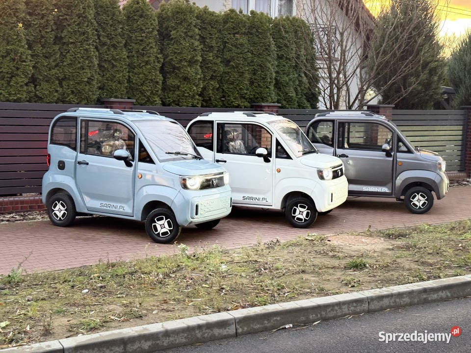 SARINI X7X8X9 Najtańsze samochody elektryczne w Motoryzacja kujawsko-pomorskie Nakło nad Notecią sprzedam