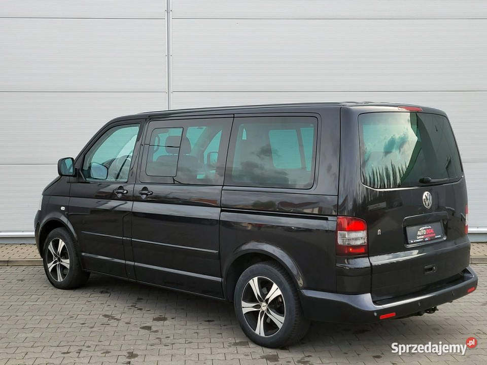 Volkswagen Multivan 25 TDi 130 Automat Stolik 7 reflektory ksenonowe wielkopolskie Piła