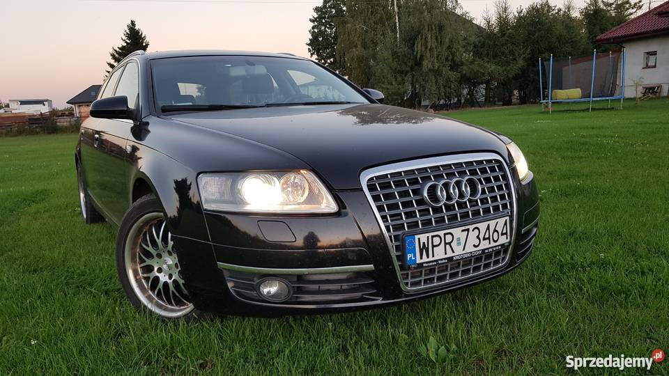 Audi A6 C6 idealny stan 100 bezwypadkowy immobilizer mazowieckie Warszawa sprzedam