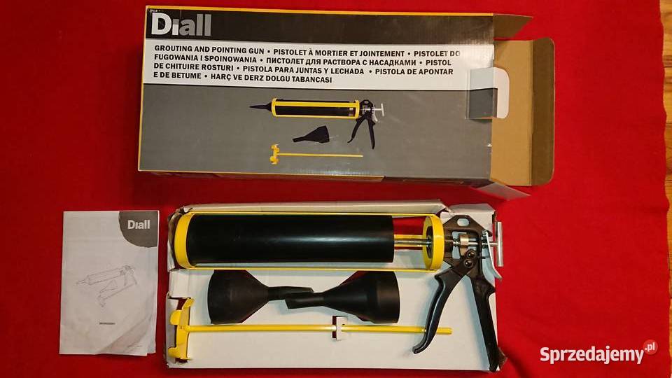 Pistolet do fugowania i spoinowania Diall zachodniopomorskie Szczecin