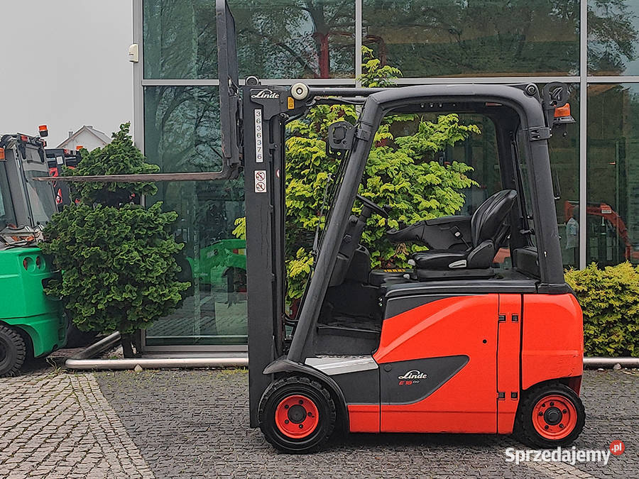 Wózek widłowy elektryczny Linde E18PH02 18 t małopolskie Kęty