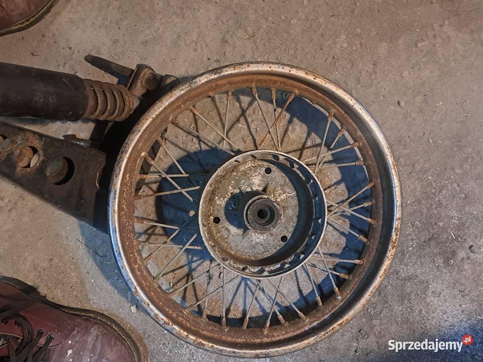 Zawieszenie i koło velorex