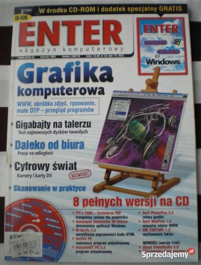 ENTER 891197 r 32001 brak płyt Ostrów Wielkopolski sprzedam