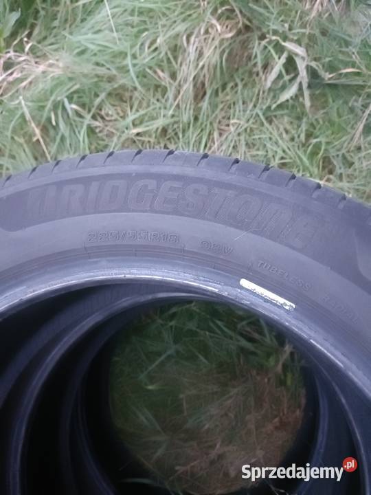 Opony letnie 6 mm Bridgestone 225 55 18 Włocławek